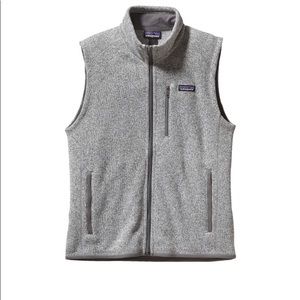 Men’s gray Patagonia zip up vest. Size medium.